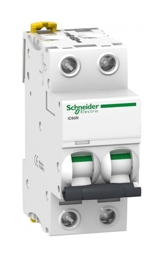 Автоматический выключатель Schneider Electric Acti9 2P 1А (D) 6кА