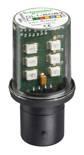 Светодиодный кластер Schneider Electric Harmony, 24В, Зеленый