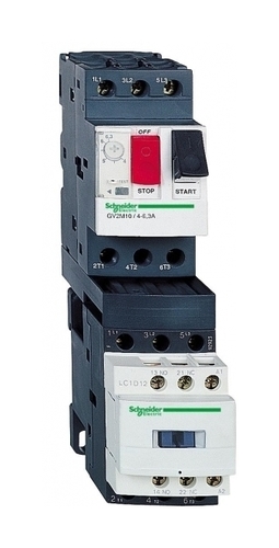 Пускатель Schneider Electric TeSys GV2DM 0.63А, 0.18кВт 400/220В