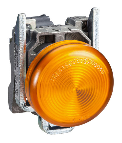 Лампа сигнальная Schneider Electric Harmony, 22мм, 24В, AC/DC, Оранжевый