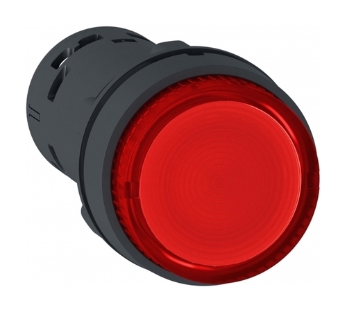 Кнопка Schneider Electric Harmony 22 мм, 24В, IP54, Красный, XB7NJ04B1