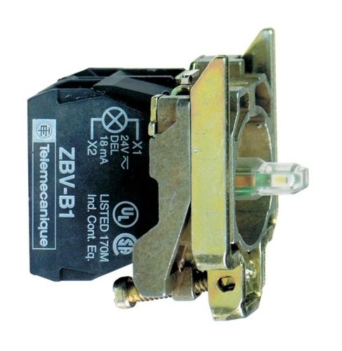 КОРПУС КНОПКИ 22ММ 240В С ПОДСВЕТКОЙ ZB4BW0M43