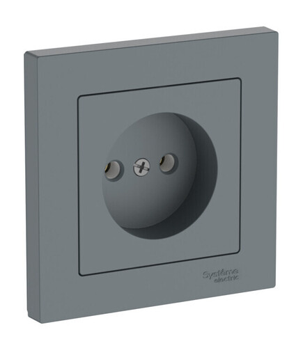 Systeme Electric AtlasDesign Грифель Розетка без заземления, 16А, в сборе, быстрозажим. клем.