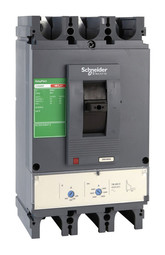 Силовой автомат EasyPact CVS 400, TM-D, 36кА, 3P, 400А