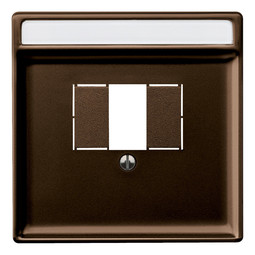 Накладка на розетку USB MERTEN SYSTEM DESIGN, коричневый