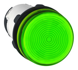 Лампа сигнальная Harmony, 22мм, 250В, AC, Зеленый