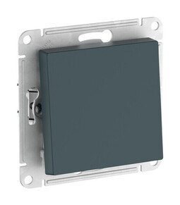 Systeme Electric AtlasDesign Изумруд Выключатель с самовозвратом, сх.1, 10АХ, мех., быстрозажим. клем.