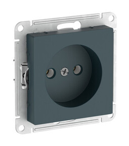 Systeme Electric AtlasDesign Изумруд Розетка без заземления без шторок, 16А, мех., быстрозажим. клем.